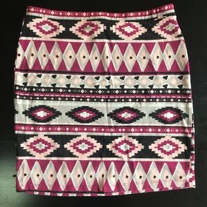 Beautiful Tribal Print Mini/Pencil Skirt